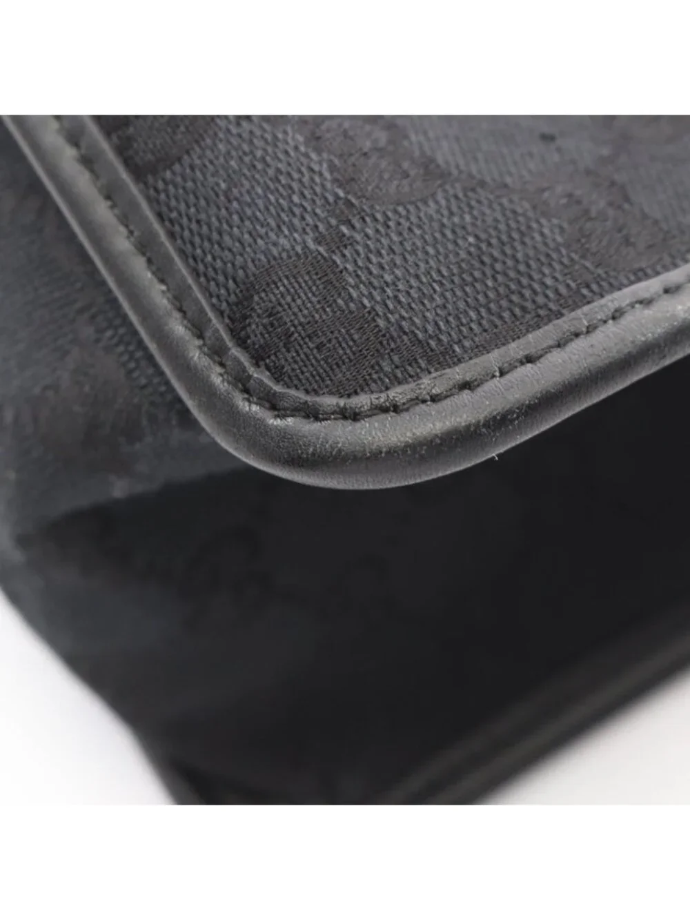 Gucci Handbag GG Canvas 000 Black Tote Bag